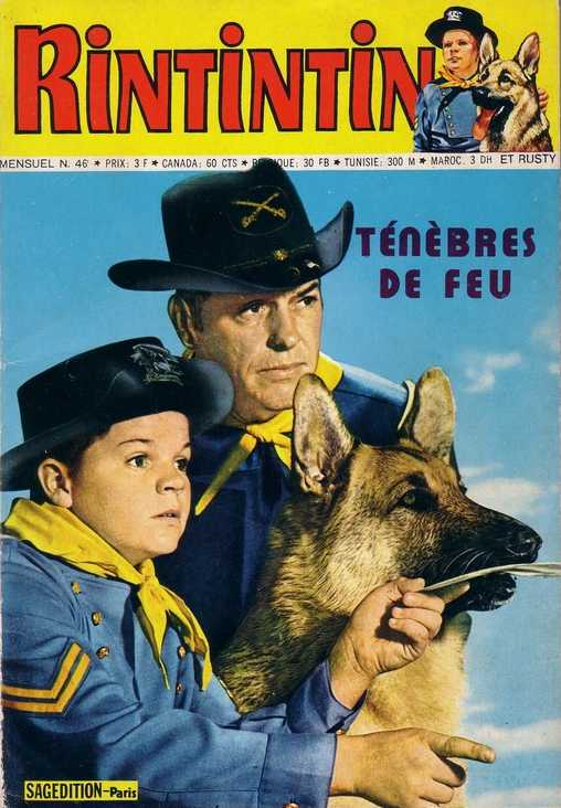 Scan de la Couverture Rintintin Rusty n 46